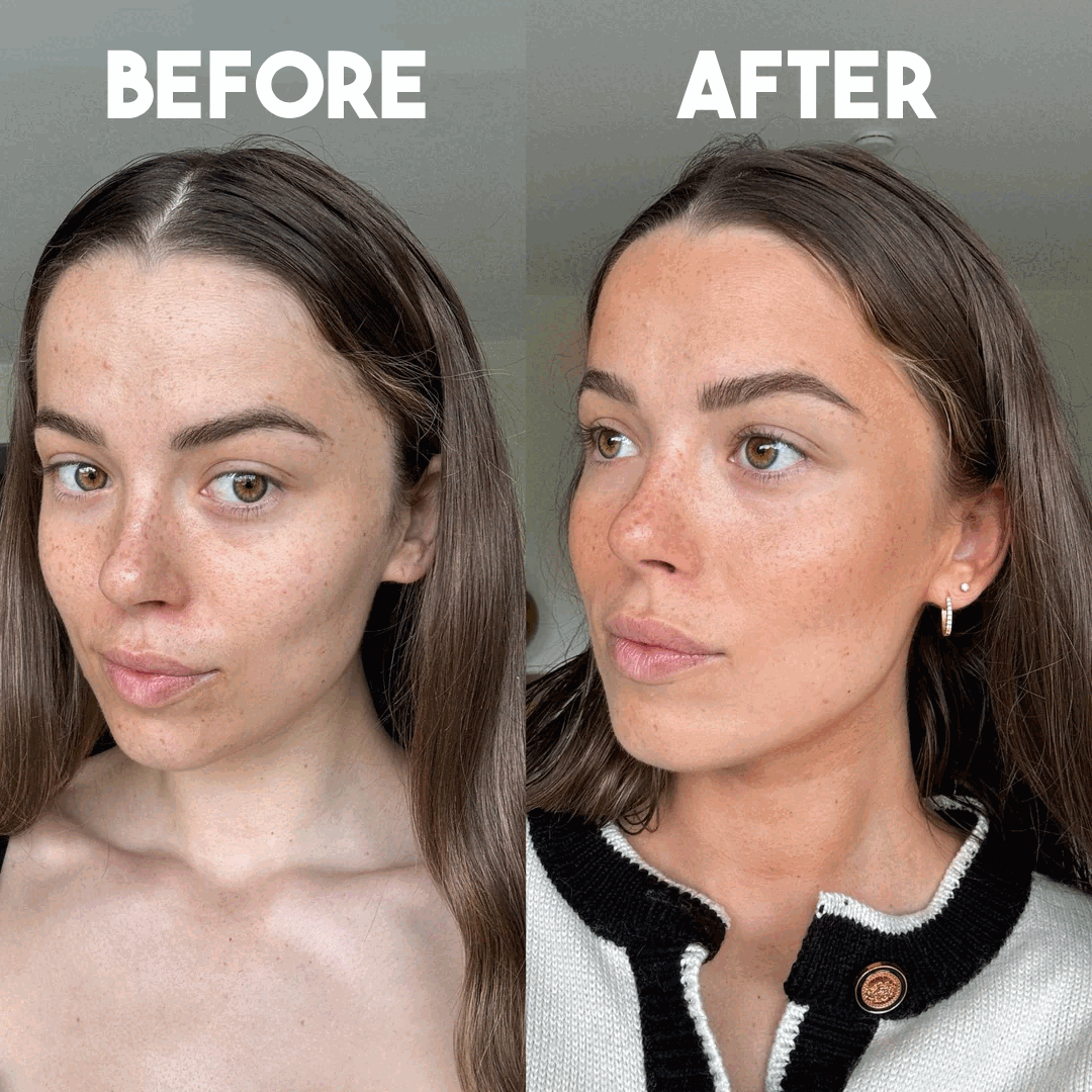 The tan builds gradually — and that's the point